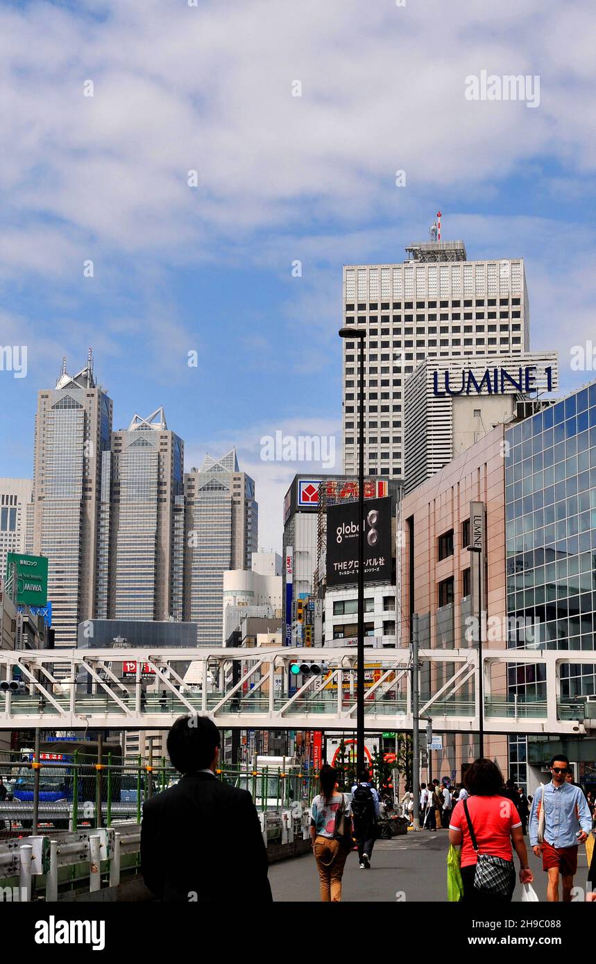 Straßenszene, , Shinjuku, Tokio, Japan Stockfoto