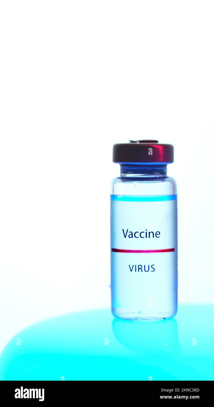 Impfdosis - Konzept Für Virus, Gesundheitswesen, Impfstoff Und Corona Stockfoto