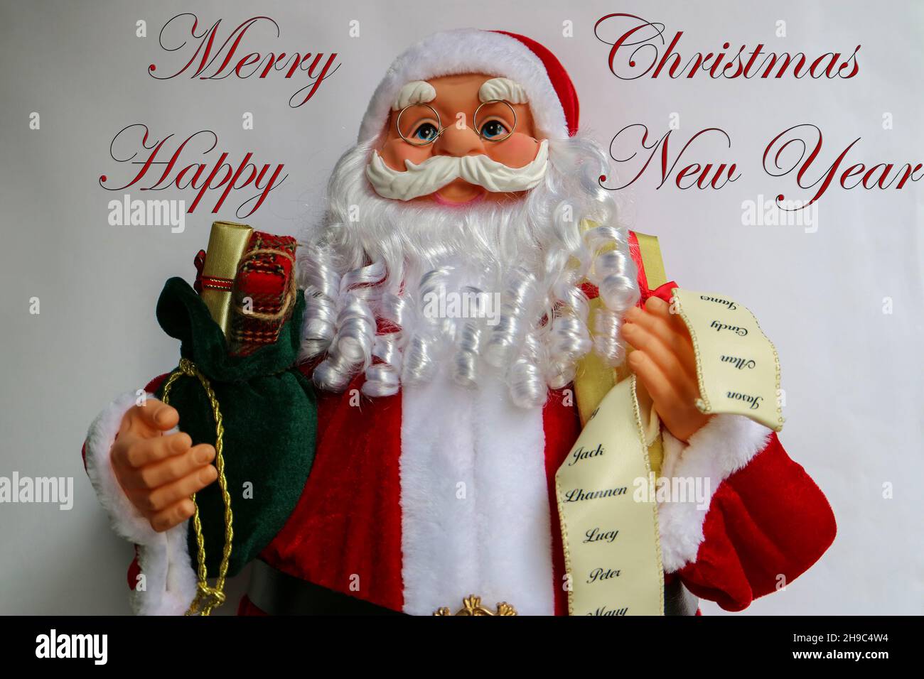 Du Bist Der Weihnachtsmann Mit Dem Langen Weißen Bart Figur weihnachtsmann -Fotos und -Bildmaterial in hoher Auflösung – Alamy