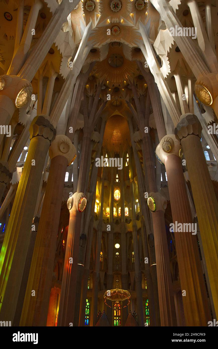 Sagrada familia Stockfoto