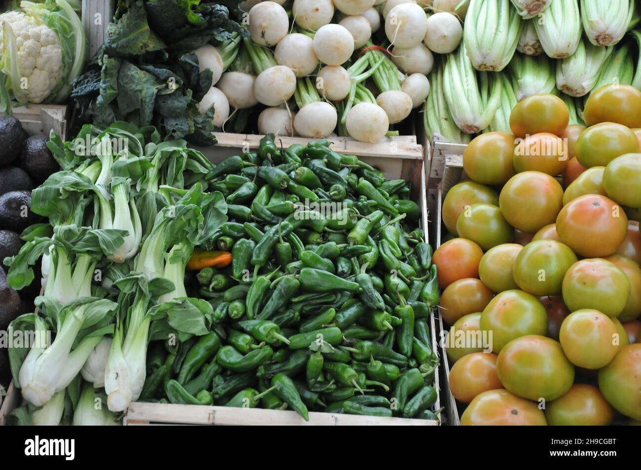 Kopenhagen, Dänemark.,06. Dezember 2021, /Gemüse- und Obstkunden bei Obst und Gemüse in Torvhallerne in der dänischen Hauptstadt.(Foto..Francis Joseph Dean/Dean Pictions) Stockfoto
