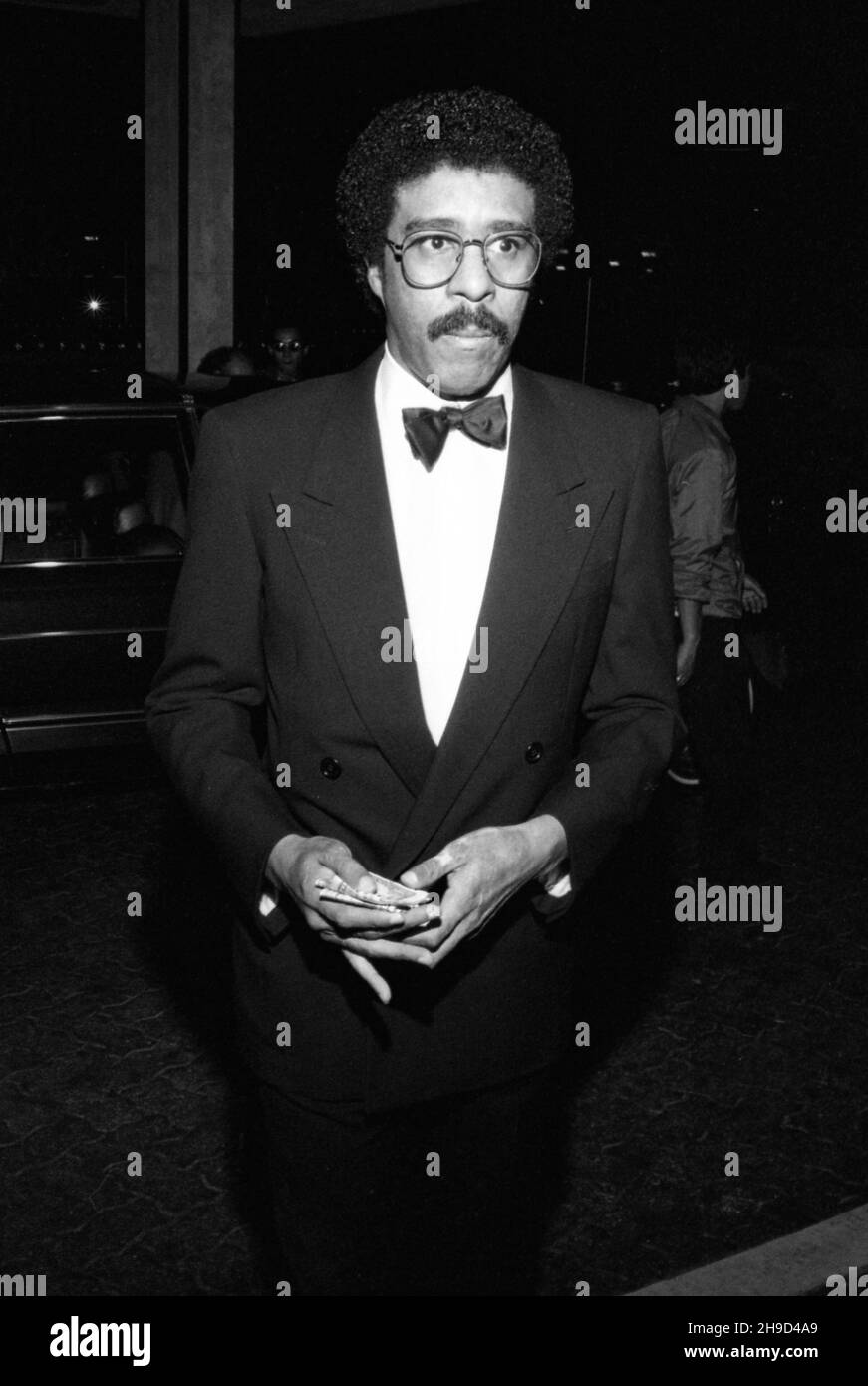 Richard Pryor am 5. November 1981 im City of Hope Annual Stag Roast zu Ehren von Pat McCormick im Beverly Hilton Hotel. Quelle: Ralph Dominguez/MediaPunch Stockfoto