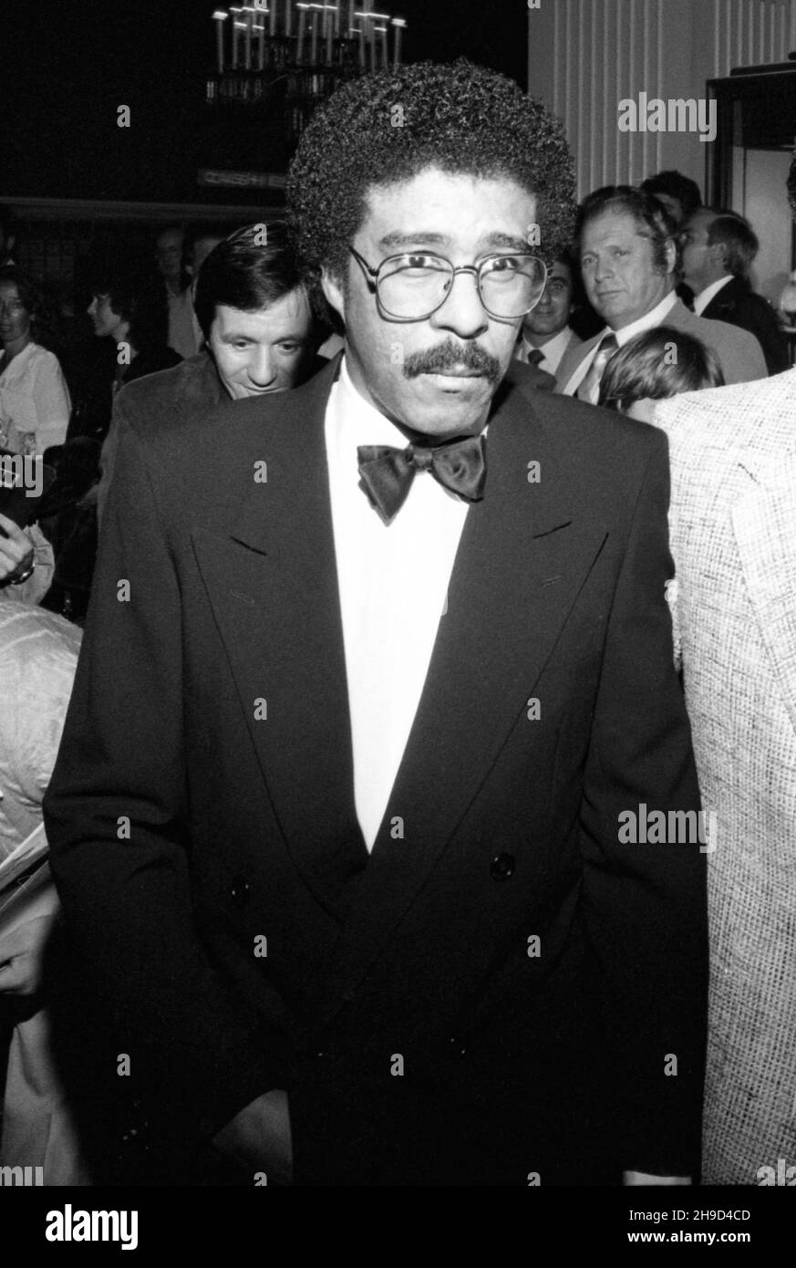 Richard Pryor am 5. November 1981 im City of Hope Annual Stag Roast zu Ehren von Pat McCormick im Beverly Hilton Hotel. Quelle: Ralph Dominguez/MediaPunch Stockfoto