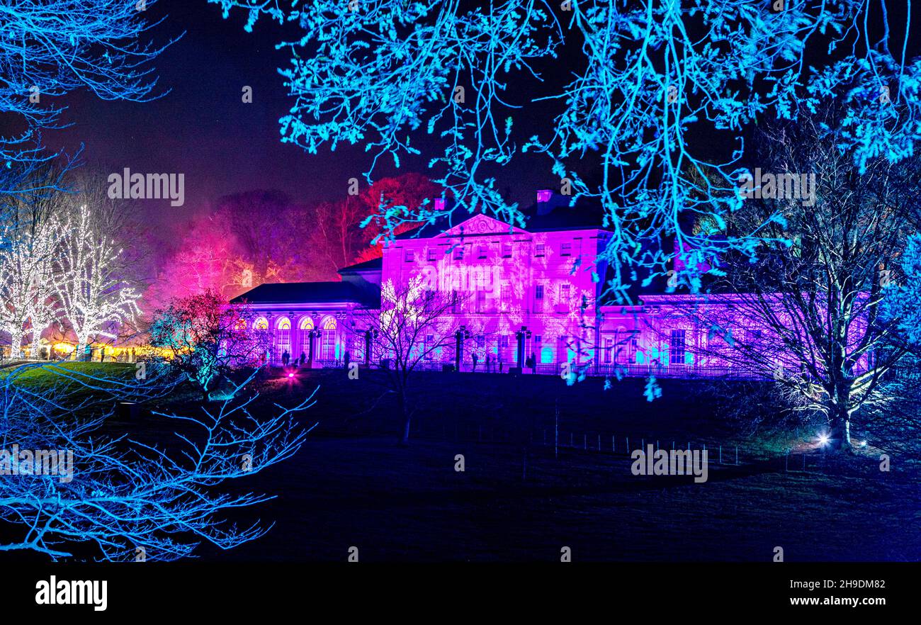 Bilder von Weihnachten im Kenwood House Hampstead London UK Stockfoto