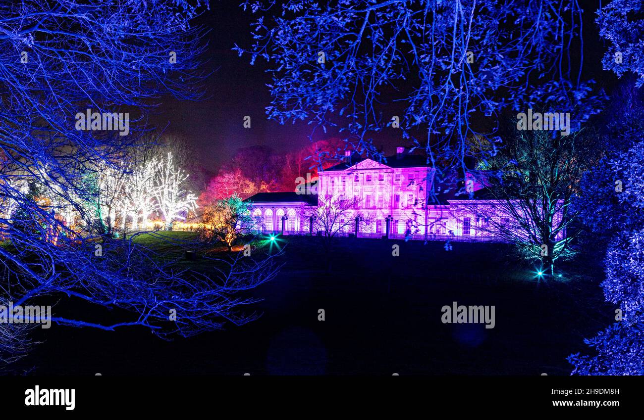 Bilder von Weihnachten im Kenwood House Hampstead London UK Stockfoto