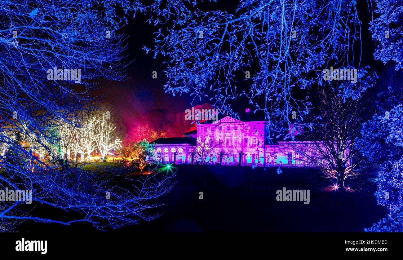 Bilder von Weihnachten im Kenwood House Hampstead London UK Stockfoto