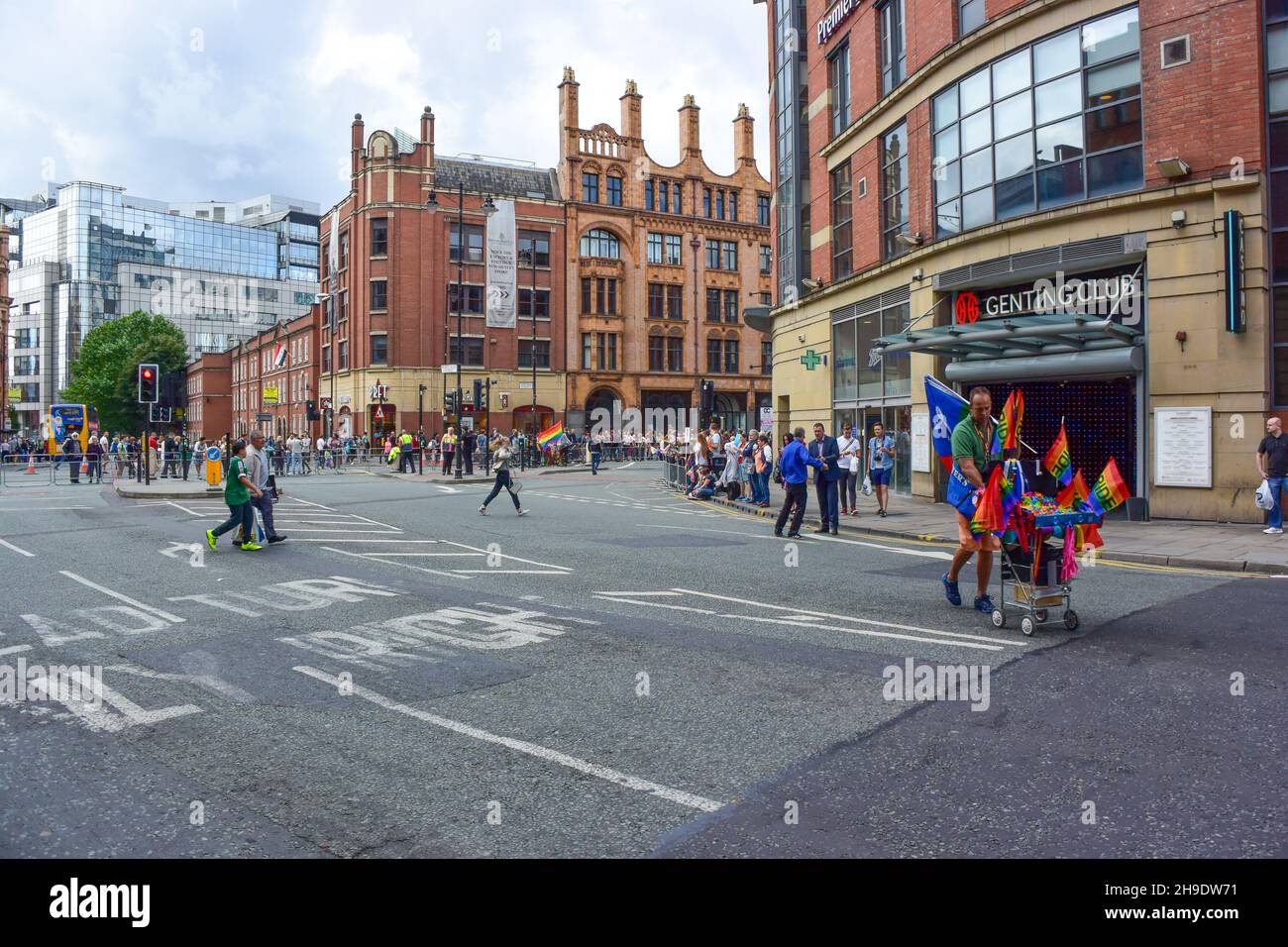 Manchester Gay Pride 2015 Stockfoto