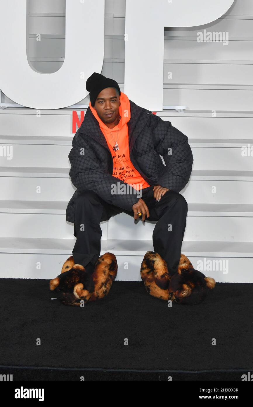 Kid Cudi besucht Netflix's „Don't Look Up“-Weltpremiere am 05. Dezember 2021 in New York. Stockfoto