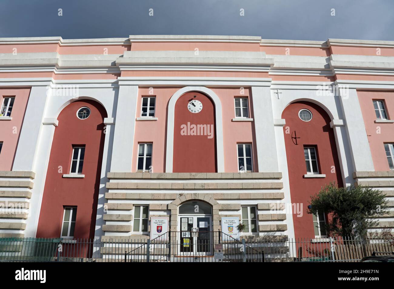 St. Joseph's Primary School in Gibraltar Stockfoto