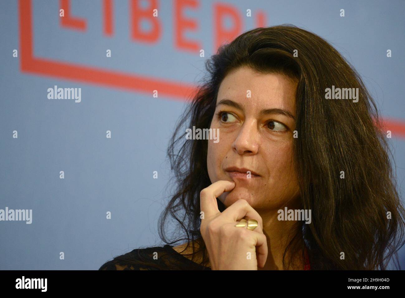 Rom, Italien. 05th Dez 2021. Samanta Schweblin, Autorin Kredit: Independent Photo Agency/Alamy Live News Stockfoto