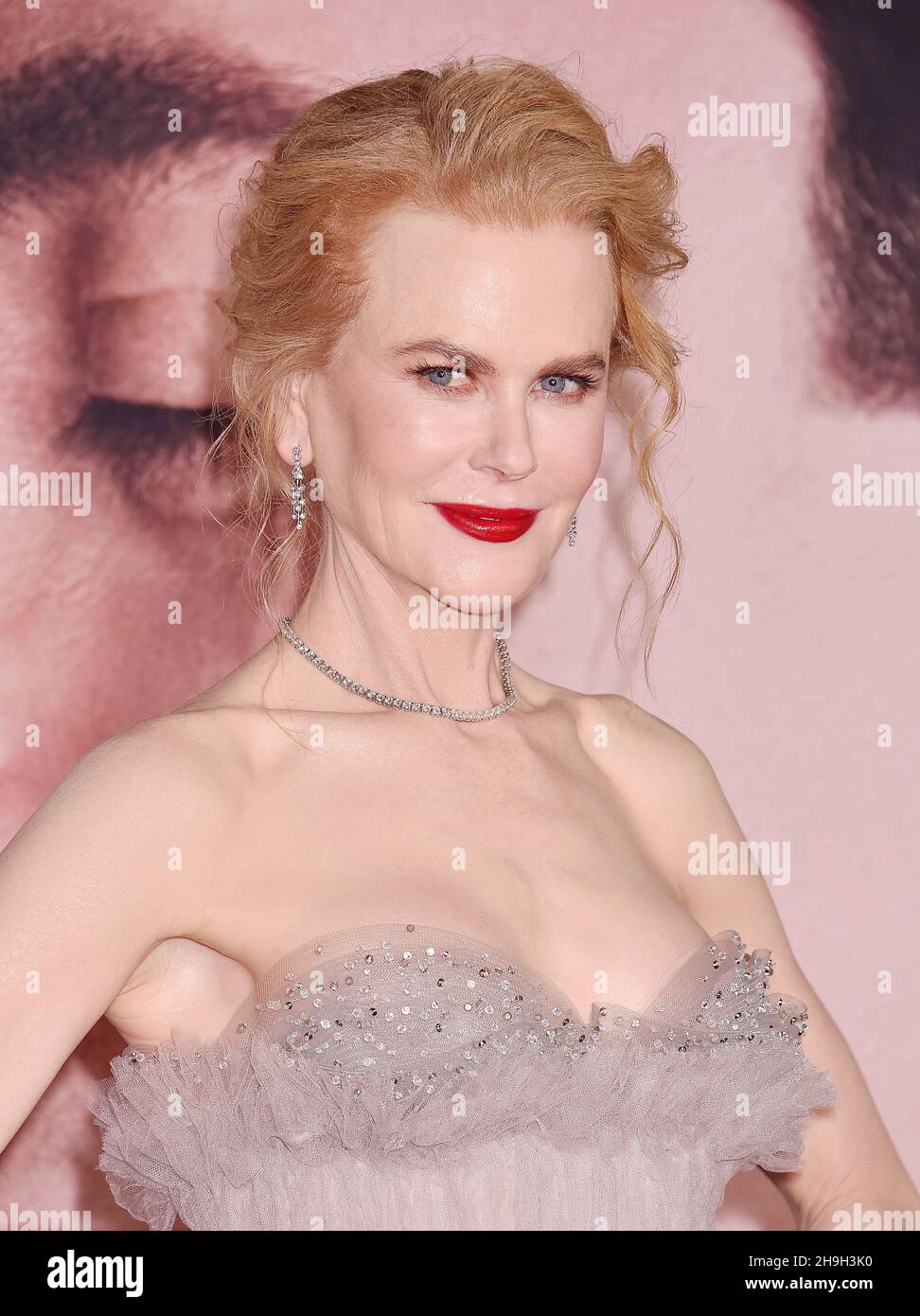 LOS ANGELES, CA - 06. DEZEMBER: Nicole Kidman nimmt an der Los Angeles Premiere von Amazon Studios' 'Being the Ricardos' im Academy Museum of Motion Pictures am 06. Dezember 2021 in Los Angeles, Kalifornien, Teil. Stockfoto