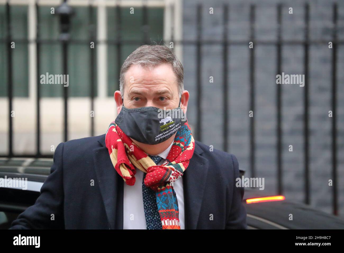 London, Großbritannien. 7th Dez 2021. Staatsminister Nigel Adams kommt zur wöchentlichen Kabinettssitzung in der Downing Street Nr. 10. Quelle: Uwe Deffner/Alamy Live News Stockfoto