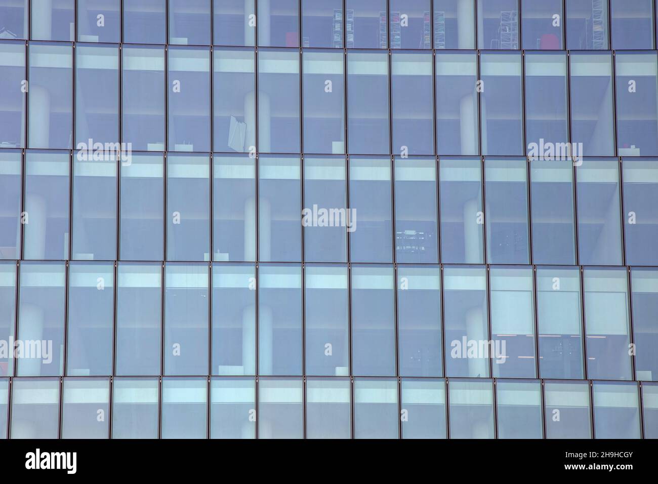 Eine schöne Nahaufnahme der Libeskind Tower Fenster, CityLife, Mailand, Italien Stockfoto