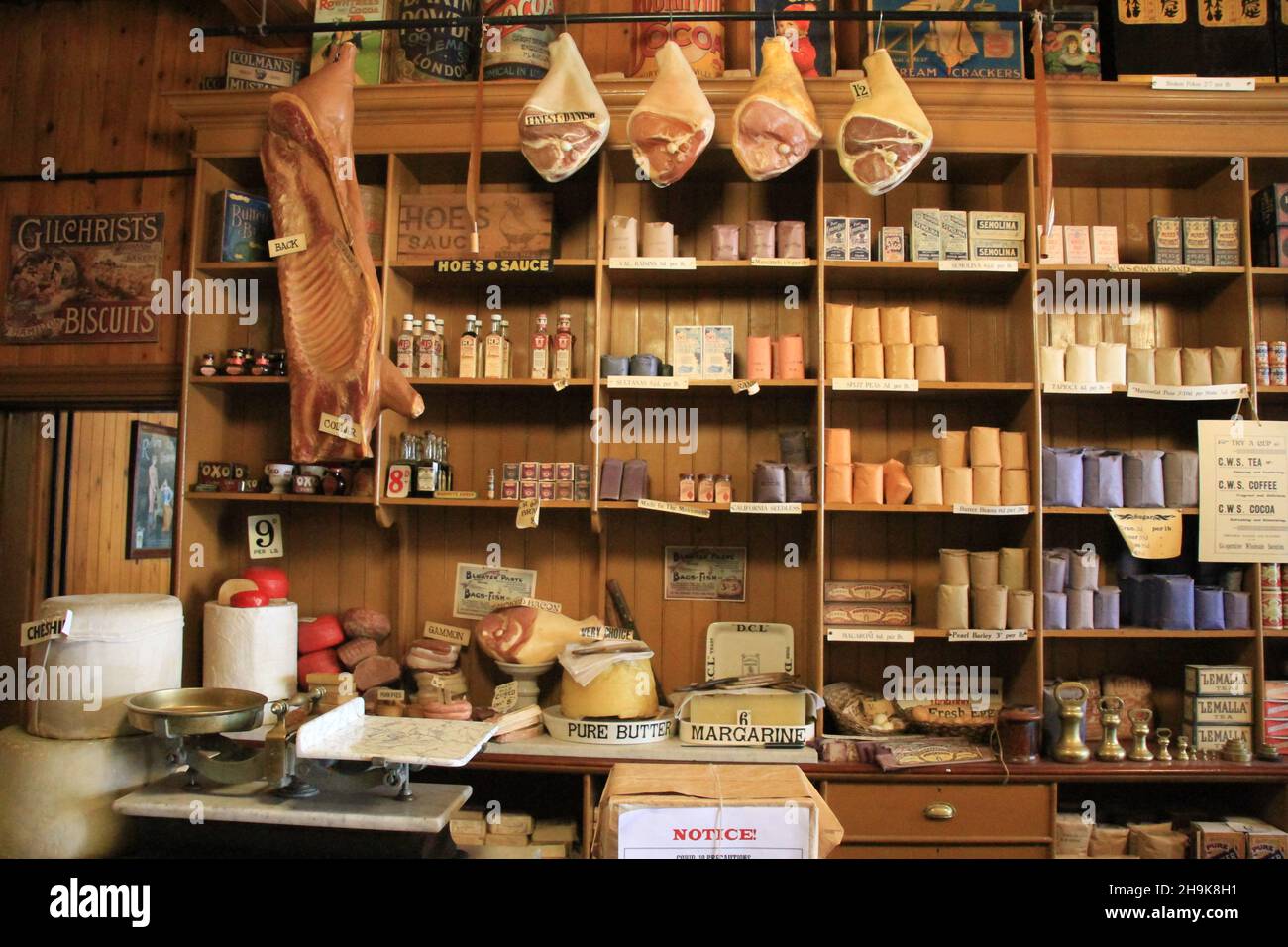 Beamish, das lebende Museum des Nordens Stockfoto