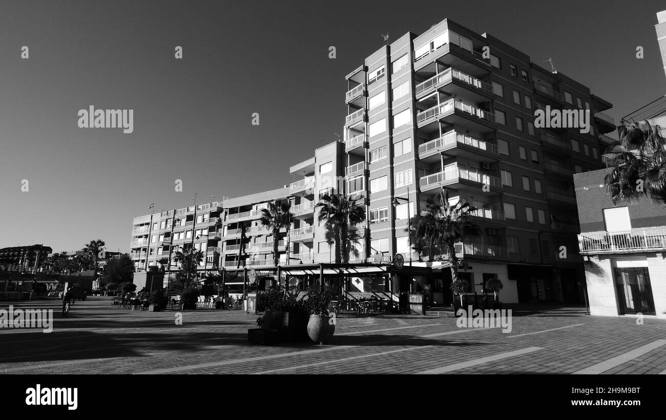 Puerto de Mazarrón Stockfoto