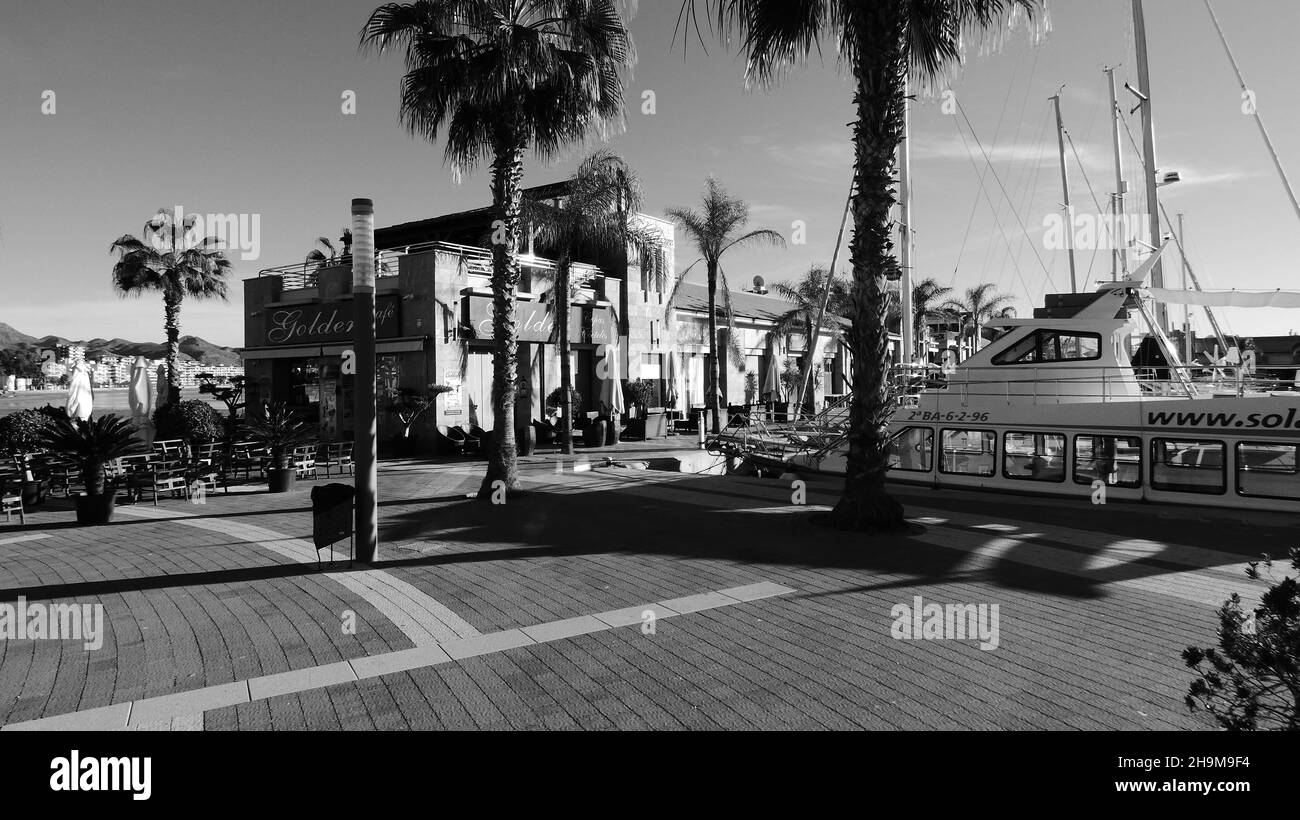 Puerto de Mazarrón Stockfoto