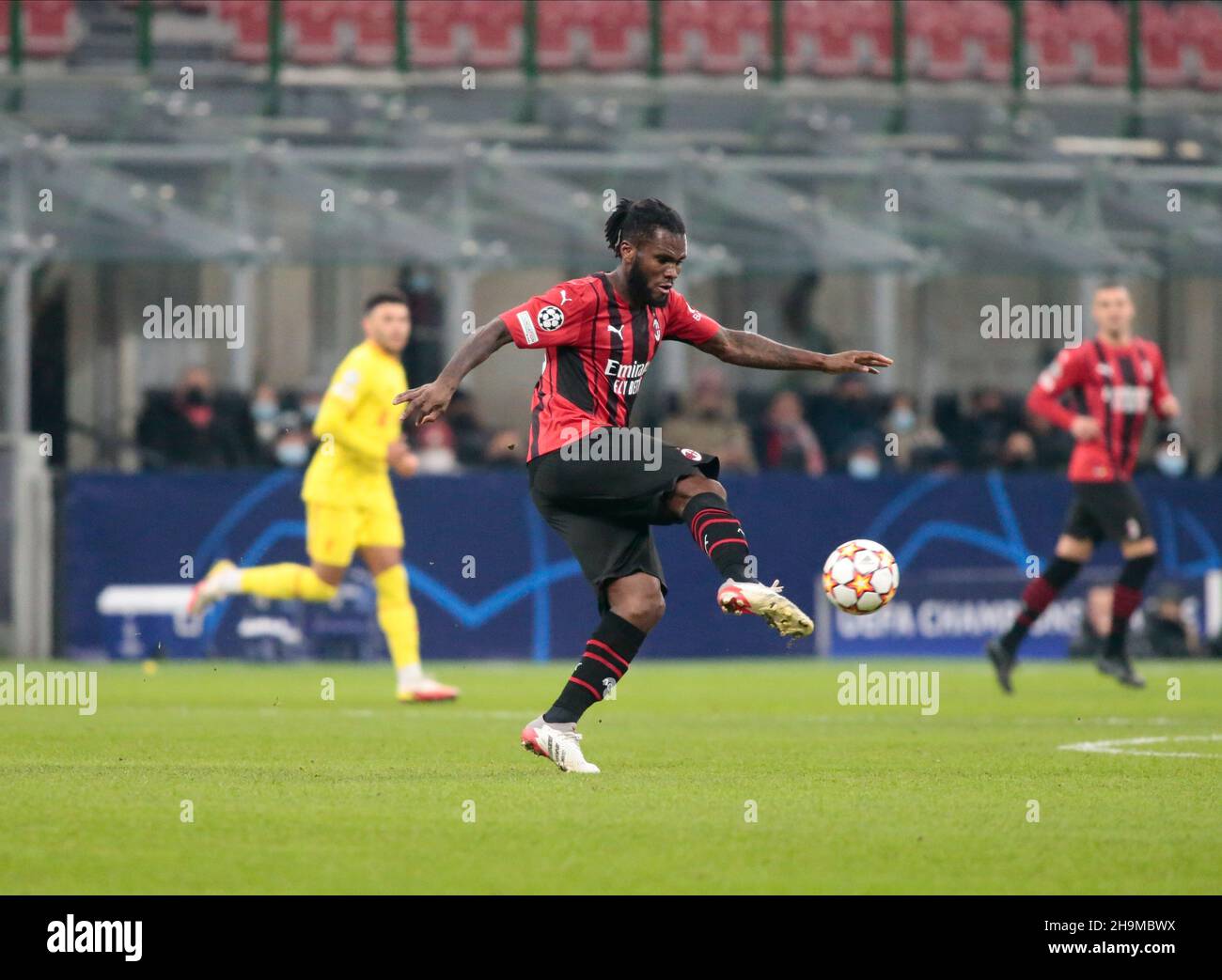 Mailand, 07. Dezember 2021 AC Mailand - Liverpool UEFA Champions League Stockfoto
