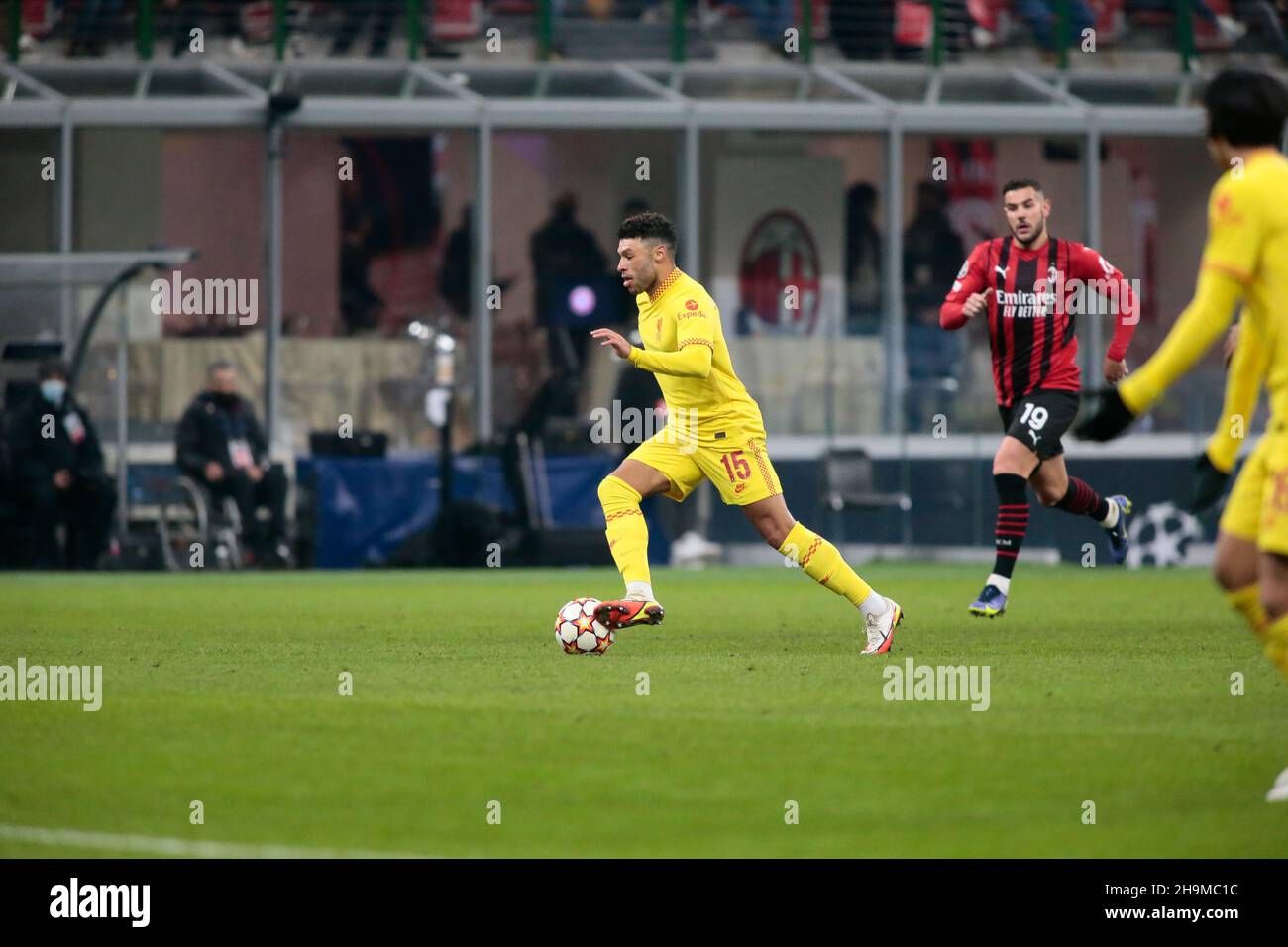 Mailand, 07. Dezember 2021 AC Mailand - Liverpool UEFA Champions League Stockfoto