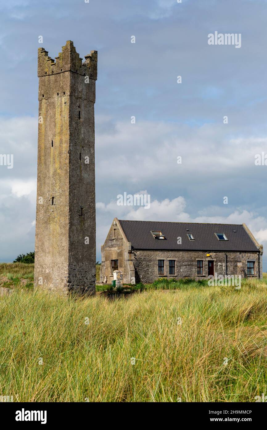 Maiden Tower, Mornington, County Meath, Irland Stockfoto