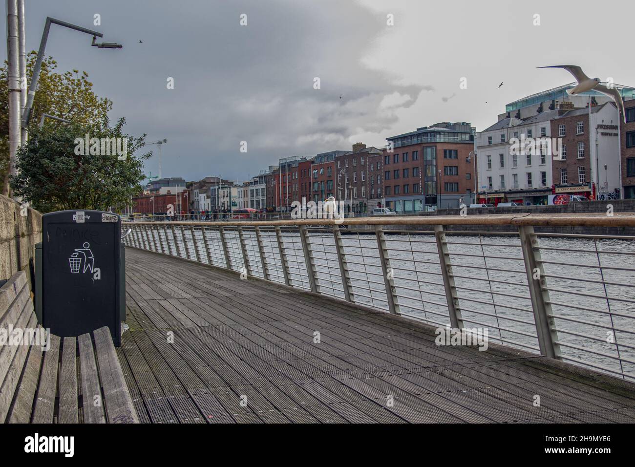 Dublin während der Pandemie, Dublin durch die Linse, Wandern in Dublin, Stadtfotografie, Straßenfotografie, Dublin, Irland Stockfoto