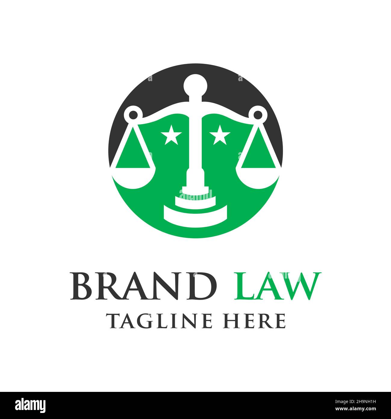 Logo Ihres Unternehmens Stockfoto