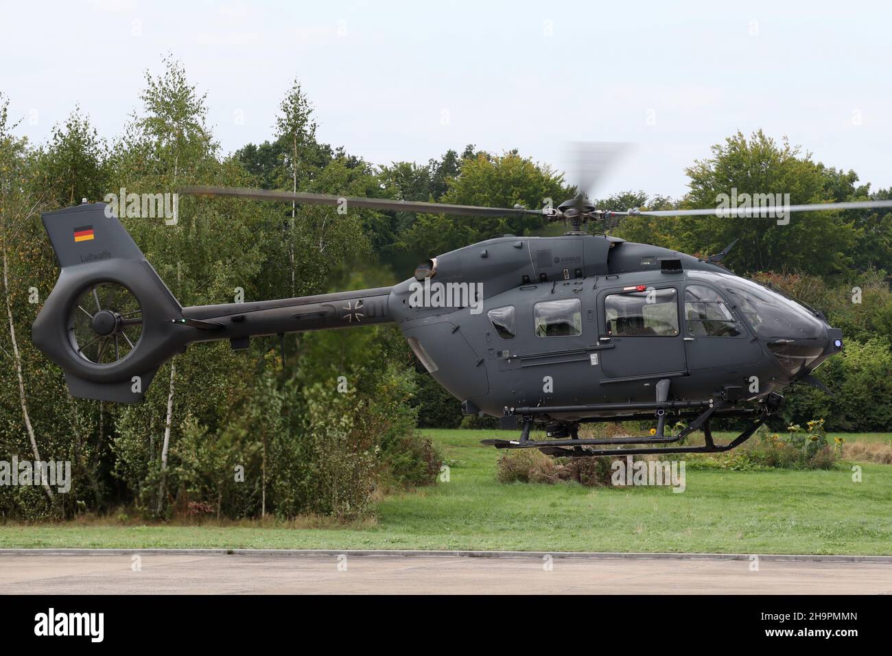 Deutscher Hubschrauber Der Luftwaffe Stockfoto