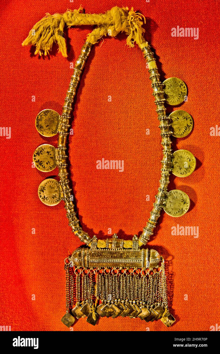 Schmuck, Bait Al Zubair Museum, Maskat, Oman Stockfoto
