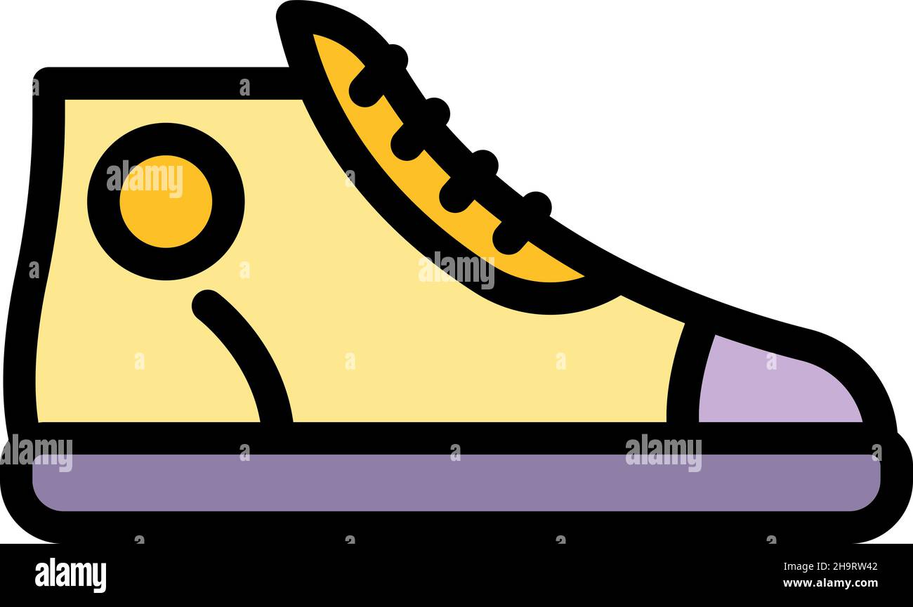 Adidas Sneaker Icon. Outline adidas Sneaker Vektor Symbol fur Web Design isoliert auf weiBem Hintergrund Stock Vektorgrafik Alamy