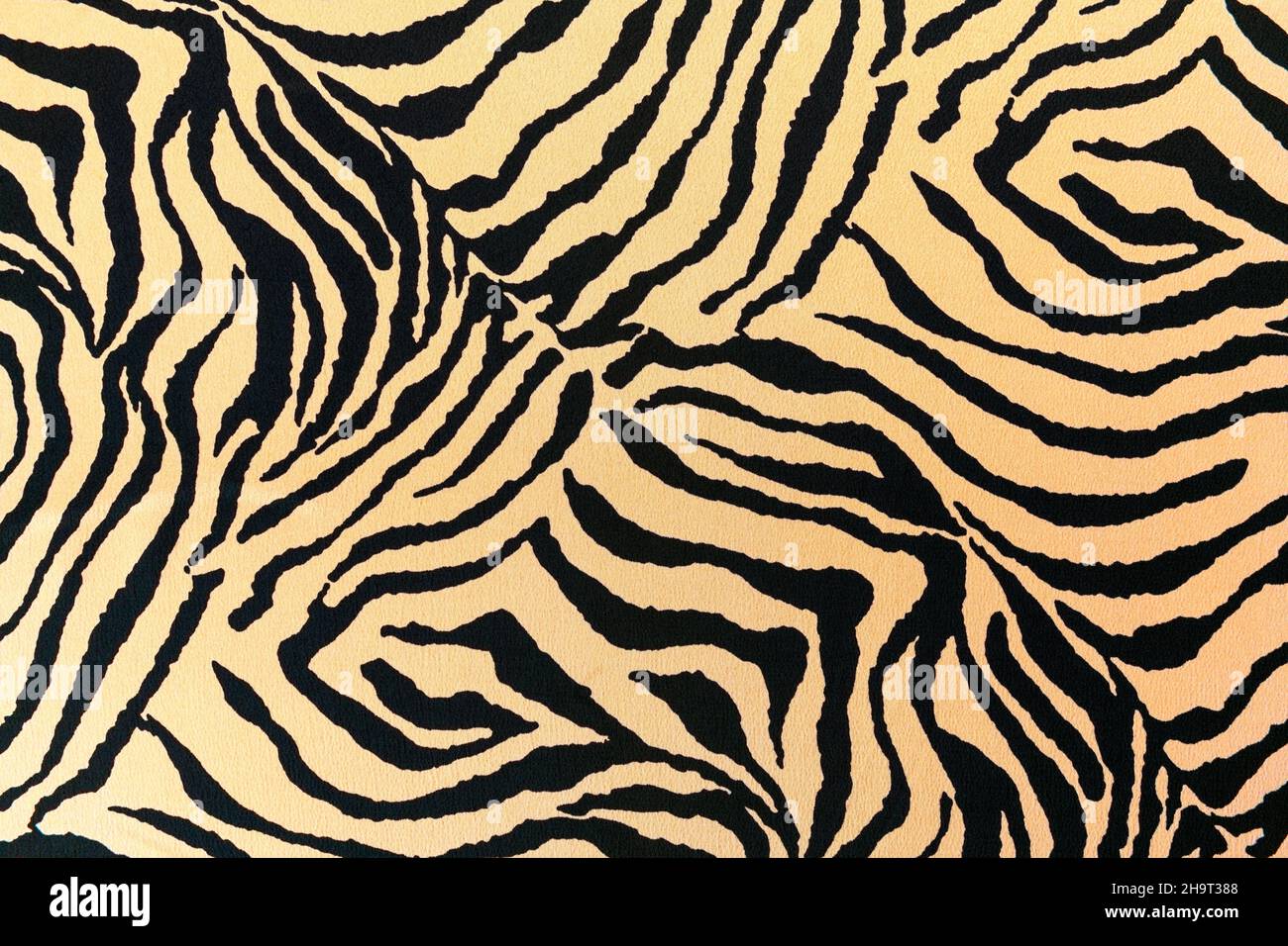 Struktur aus Tiger-Gewebe. Symbol des Tigers 2022 Stockfoto