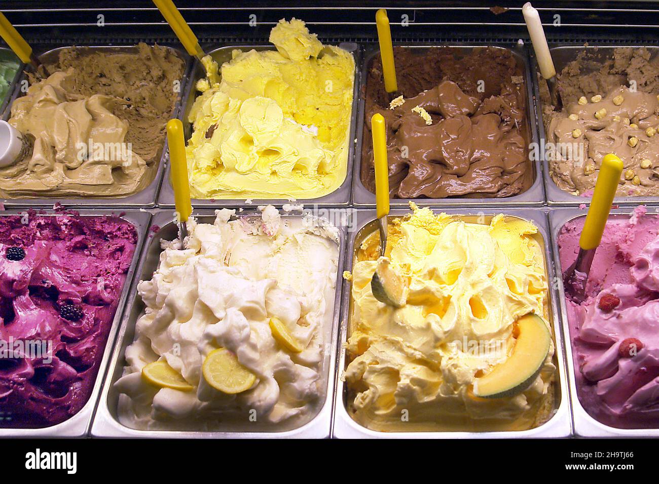 Italienisches Eis, Italien, Italien, Florenz Stockfoto