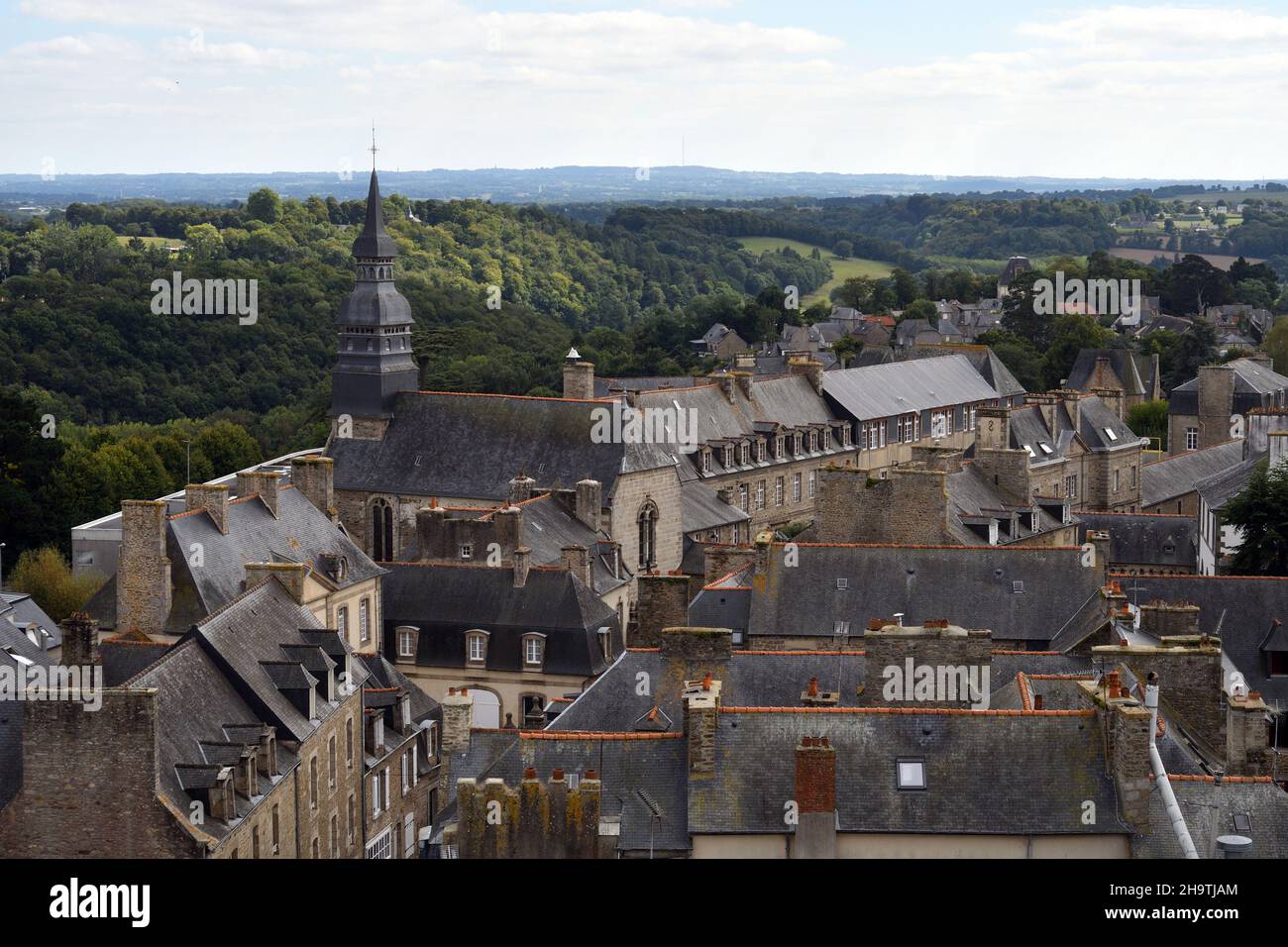 Couvent des Cordeliers de Dinan, Kloster der Cordeliers von Dinan, Frankreich, Bretagne, Departement Cotes-d’Armor, Dinan Stockfoto
