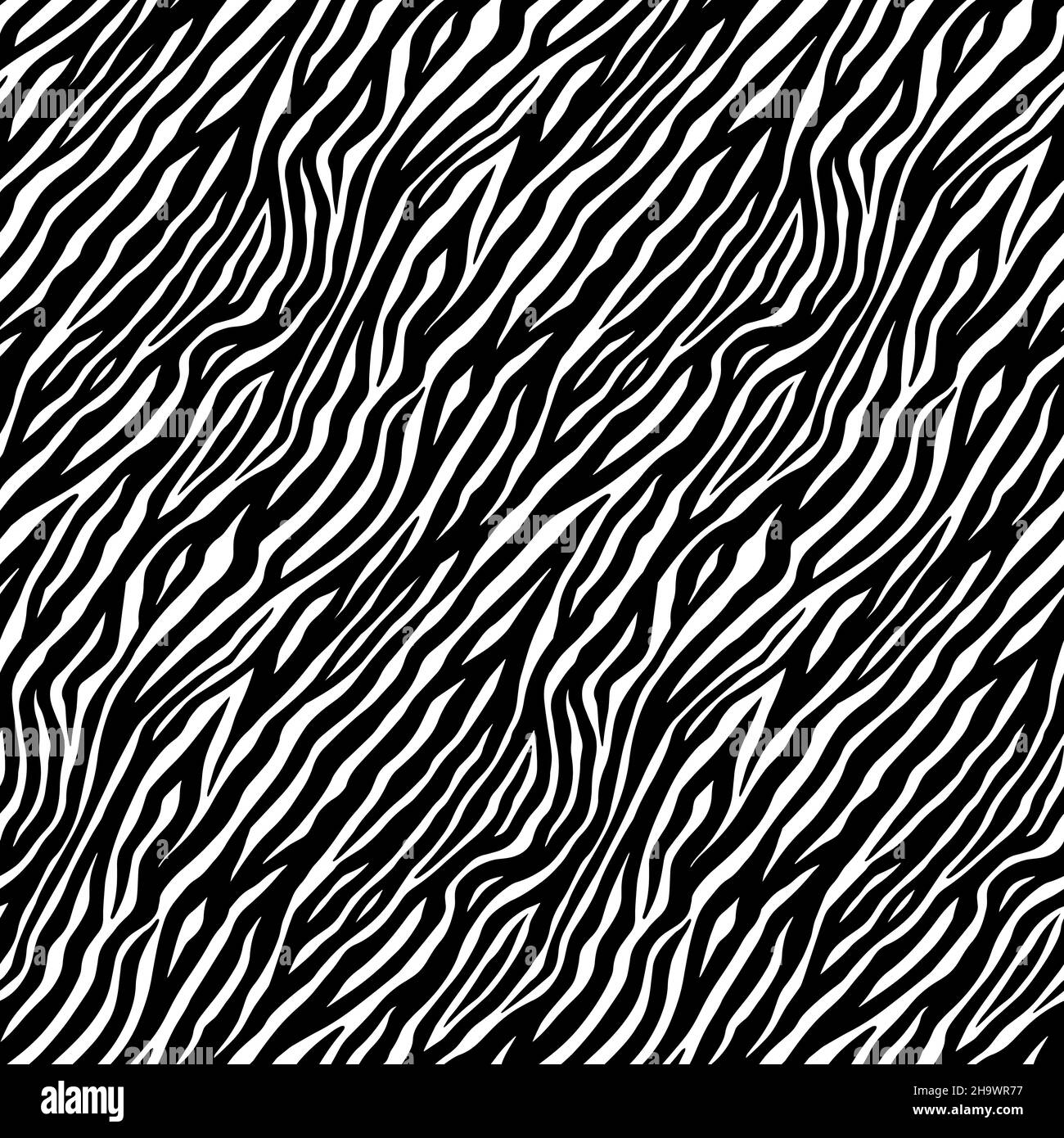 Ehrfürchtig Zebra Tier Motiv Vektor Nahtloses Muster Design Stock Vektor