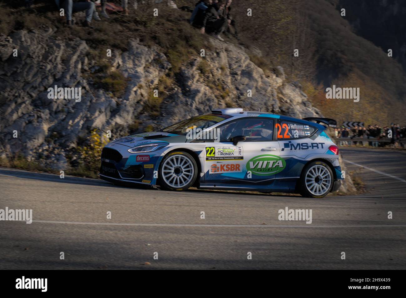 gara Finale del mondiale WRC, 2021 Stockfoto