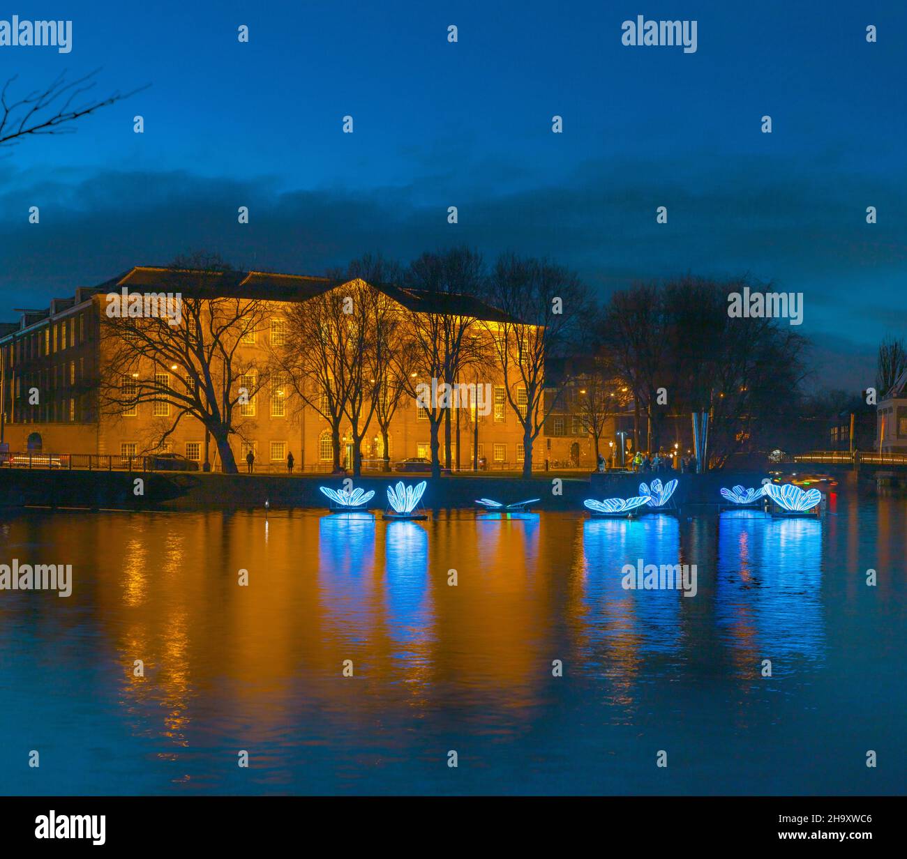 Amsterdam Light Festival 2019 Stockfoto