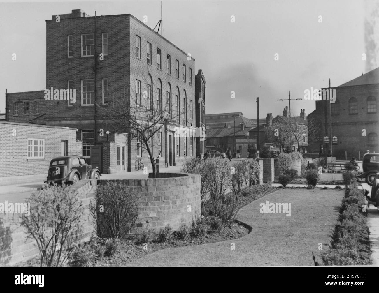 gainsborough 1930s, neues Postamt Stockfoto