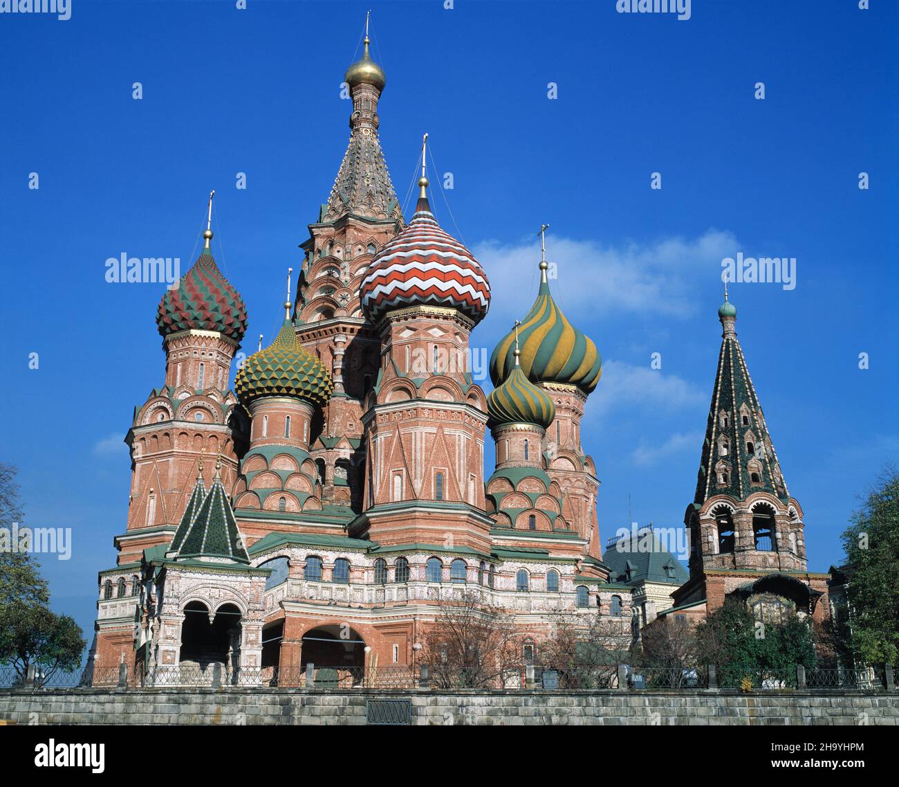 Russland. Moskau. Basilius-Kathedrale. Stockfoto