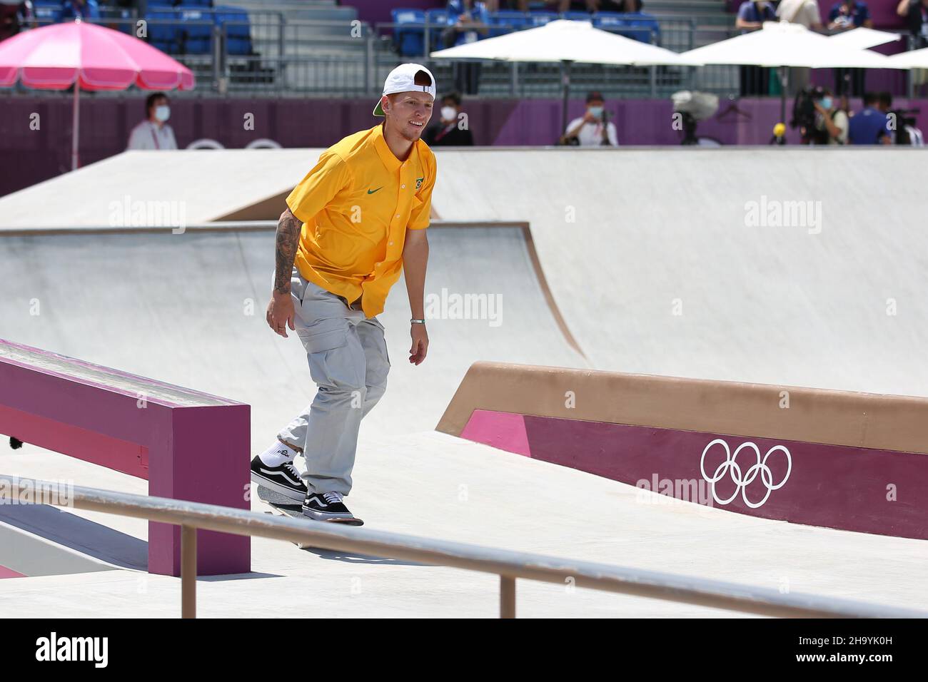 25th. JULI 2021 - TOKIO, JAPAN: Giovanni VIANNA aus Brasilien bei den Olympischen Spielen 2020 in Tokio (Pho Stockfoto