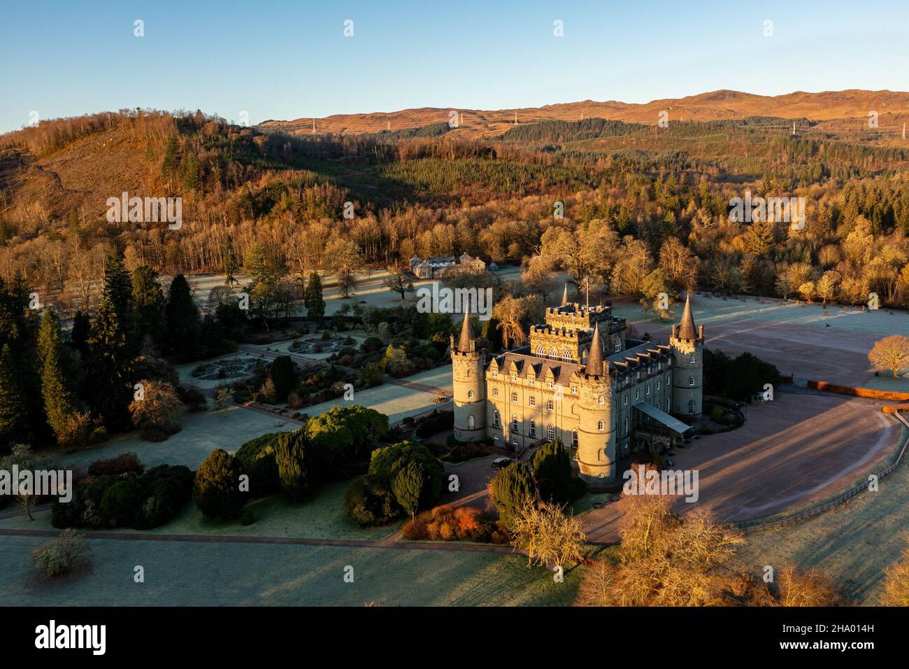 Inveraray, Schottland, Großbritannien Stockfoto