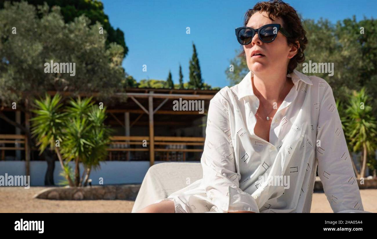 DIE VERLORENE TOCHTER 2021 Netflix Film mit Olivia Colman Stockfoto