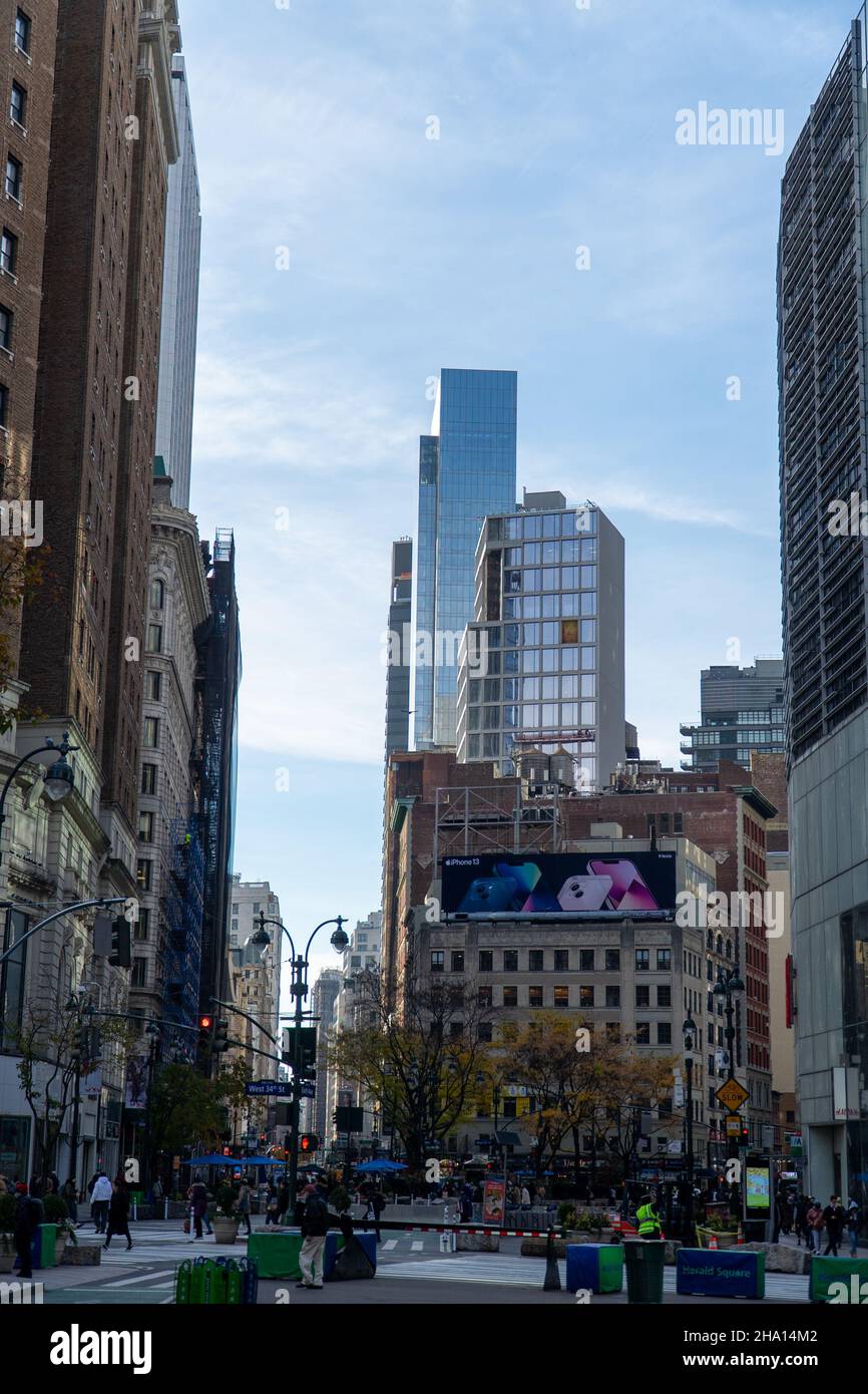 New York Sky Scrapper Stockfoto