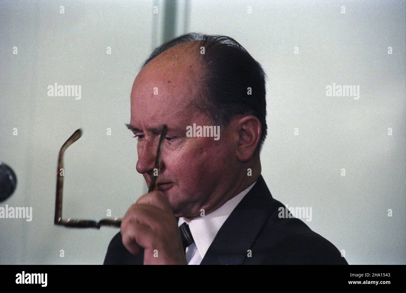 Przewodnicz1cy rady panstwa prl wojciech jaruzelski Fotos und