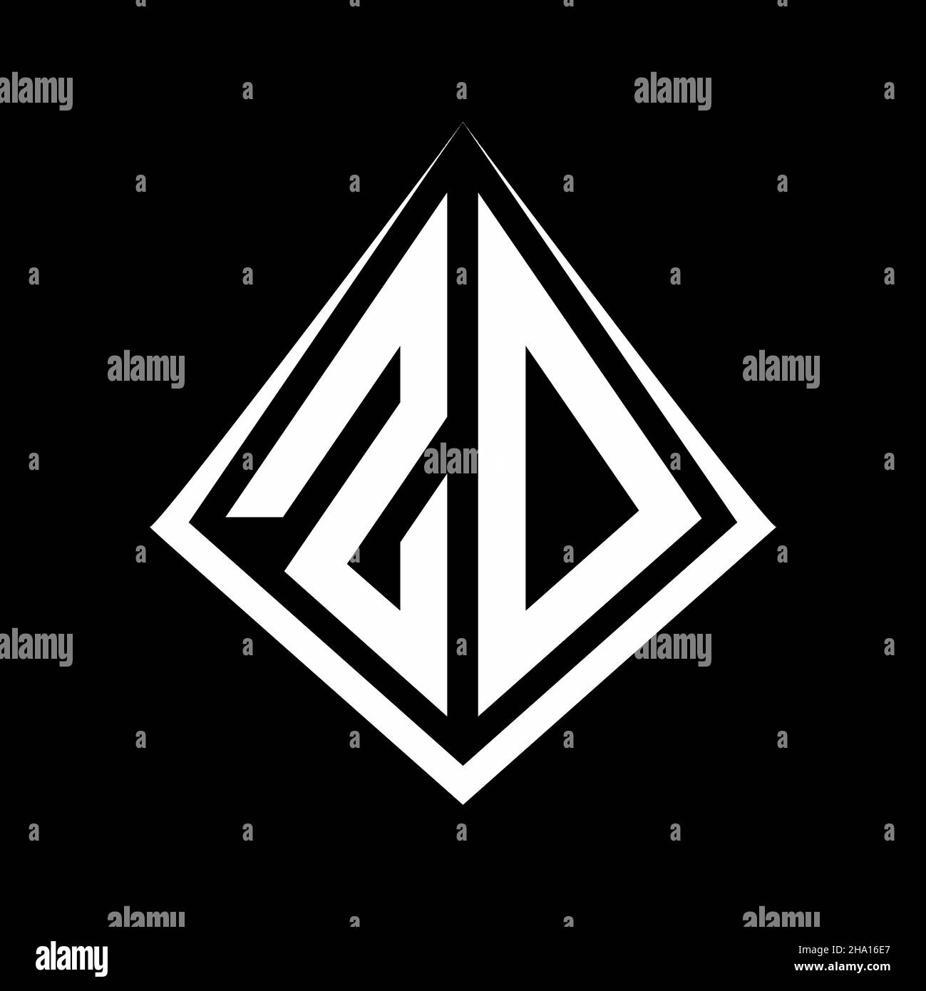 N, Z, NZ, ZN, LOGO, monogram, Alphabet, Design, abstrakt, schwarz, vektor, Marke, Unternehmen, weiß, Kapital, Großbuchstaben, Unternehmen, Konzept, Unternehmen Stock Vektor