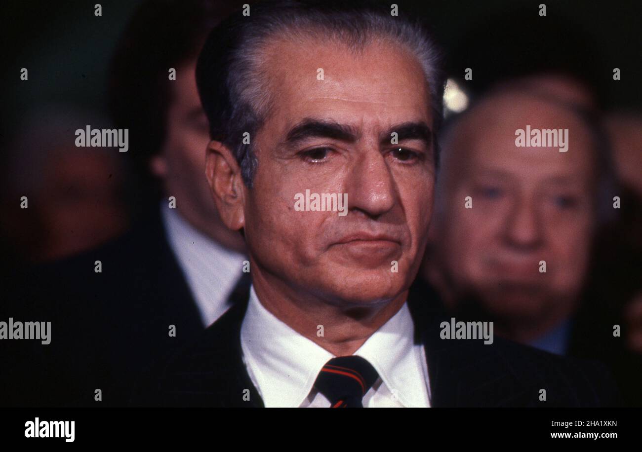 Shah Reza Pahlavi aus dem Iran. Foto von Dennis Brack. bb80 Stockfoto