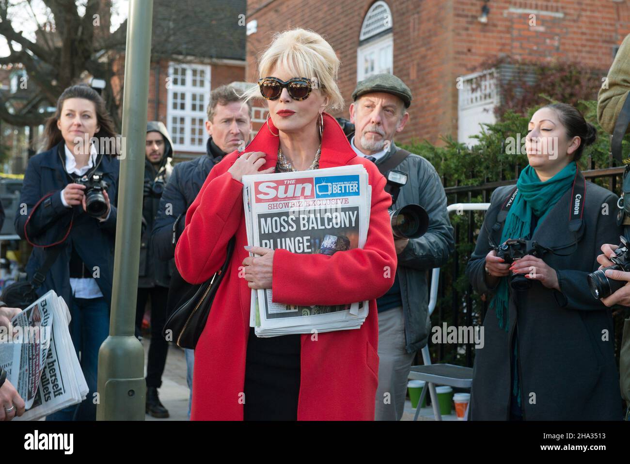 Absolut fabelhaft: Der Film Jahr : 2016 UK / USA Regie : Mandie Fletcher Joanna Lumley Stockfoto