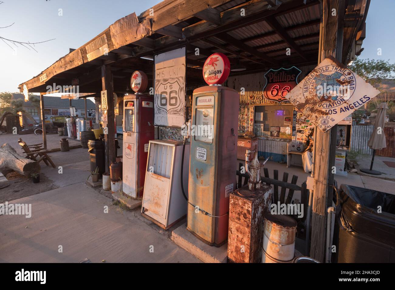 Hackberry, Arizona, USA Hackberry General Store Stockfoto