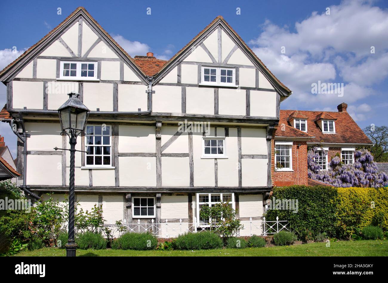 15. Jahrhundert Kirche Stil House, Church Street, Cobham, Surrey, England, Vereinigtes Königreich Stockfoto