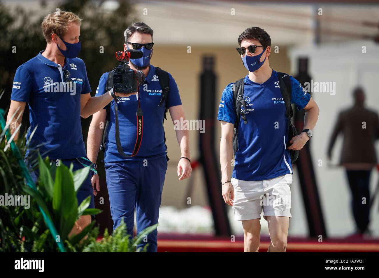 Yas Island, Vereinigte Arabische Emirate. 10th Dez 2021. AITKEN Jack (gbr), Reservefahrer von Williams Racing, Portrait während des Formel 1 Etihad Airways Abu Dhabi Grand Prix 2021, 22th Runde der FIA Formel 1 Weltmeisterschaft 2021 vom 10. Bis 12. Dezember 2021 auf dem Yas Marina Circuit, in Yas Island, Abu Dhabi - Foto: Antonin Vincent/DPPI/LiveMedia Kredit: Unabhängige Fotoagentur/Alamy Live News Stockfoto
