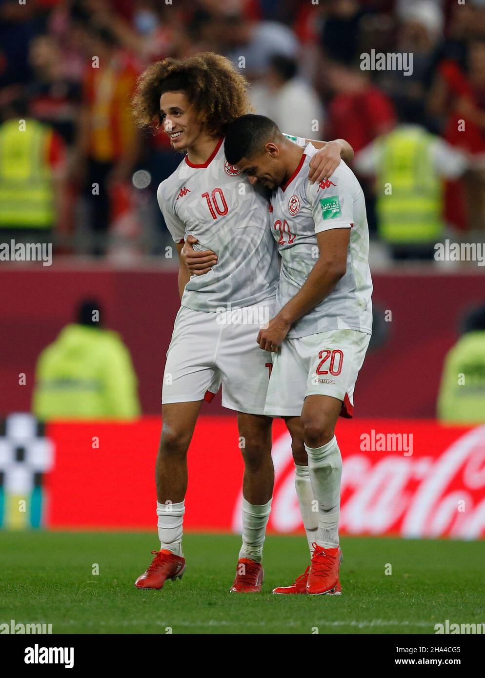 Fußball - Arabischer Pokal - Viertelfinale - Tunesien gegen Oman -  Education City Stadium, Al Rayyan, Katar - 10. Dezember 2021