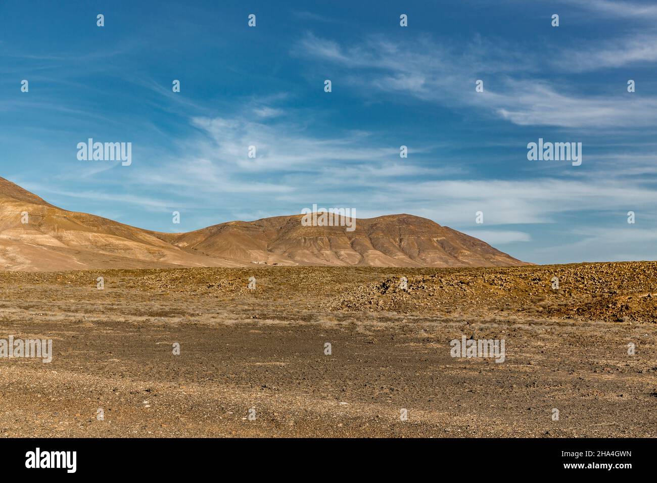 los ajaches Vulkanlandschaft, lanzarote, Kanaren, kanarische Inseln, spanien, europa Stockfoto