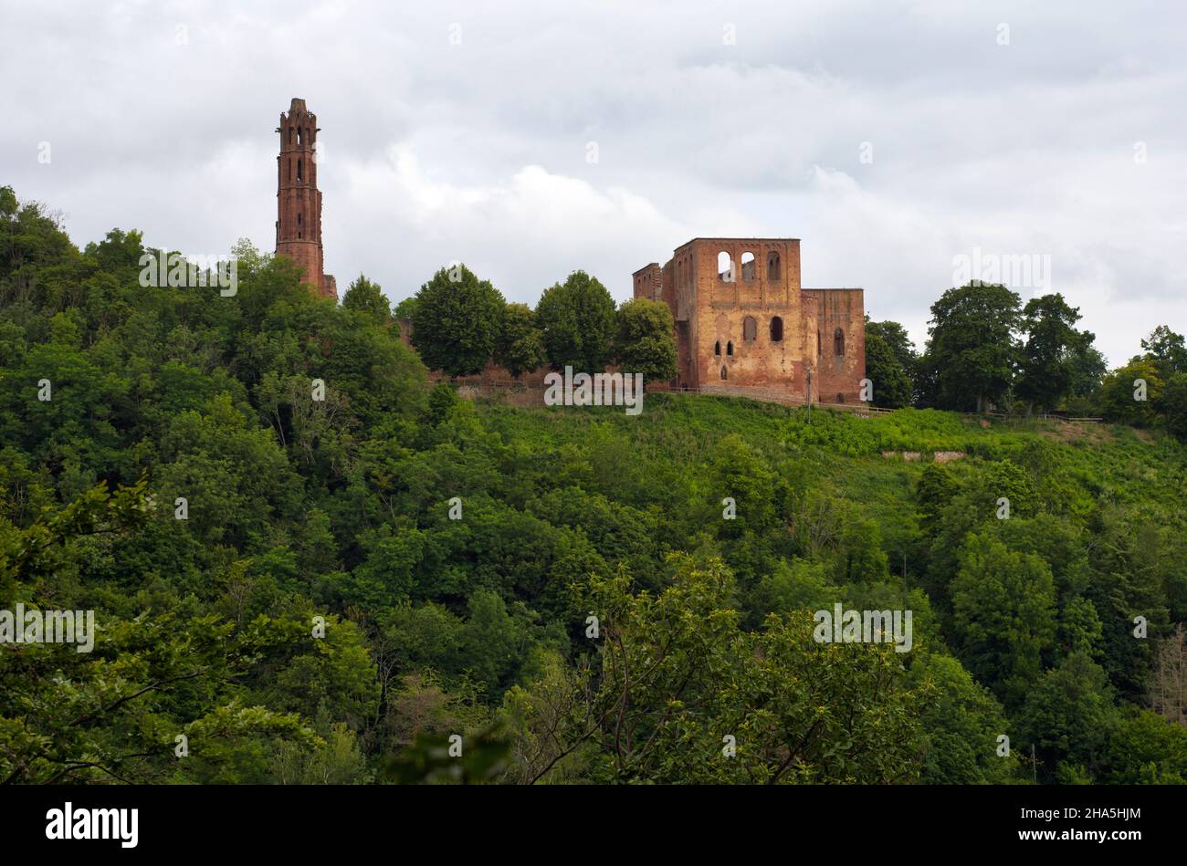 klosterruine limburg an der haardt, ehemalige benediktinerabtei, deutsche Weinstraße, Bad dürkheim, rheinland-pfalz, deutschland Stockfoto